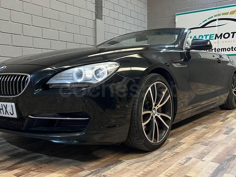Occasion BMW 640 Cabriolet Comfort Edition 313 PK (230 kW) 2014 Zwart Cabriolet