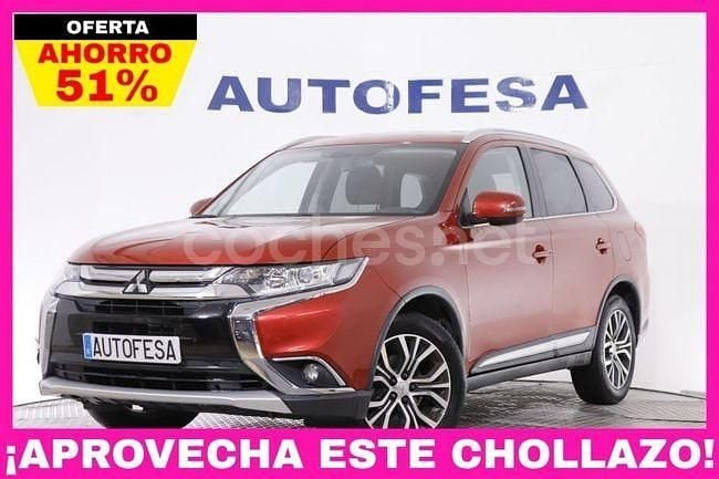 Rojo Usado 2018 Mitsubishi Outlander Motion SUV | 17.850 € (Precio justo) - Imagen 1/4