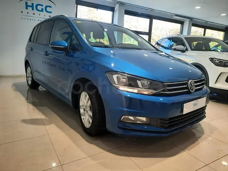 Usado VW Touran Advance 110 CV (80 kW) 2016 Azul Monovolumen