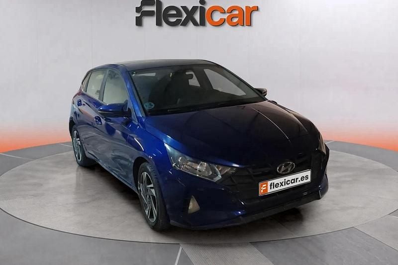 Azul Usado 2021 Hyundai i20 Berlina | 11.990 € (Precio justo) - Imagen 1/4
