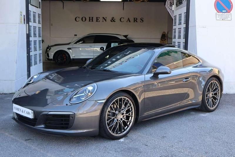 Usado Porsche 911 Carrera 4 370 CV (272 kW) 2017 Gris / plata Coupe