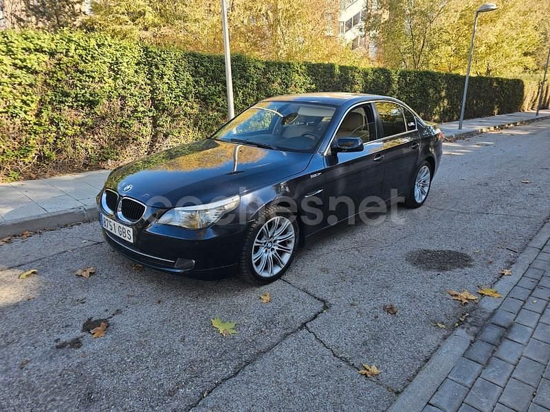 Azul Usado 2008 BMW 520 Berlina | 6900 € (Precio justo) - Imagen 1/4