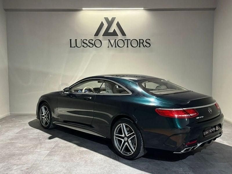 Usado Mercedes S63 AMG 585 CV (430 kW) 2016 Verde Coupe