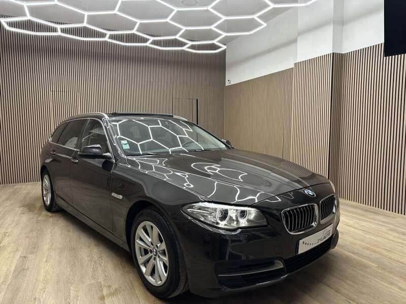 Negro Usado 2016 BMW 518 Familiar | 13.990 € (Buen precio) - Imagen 1/4