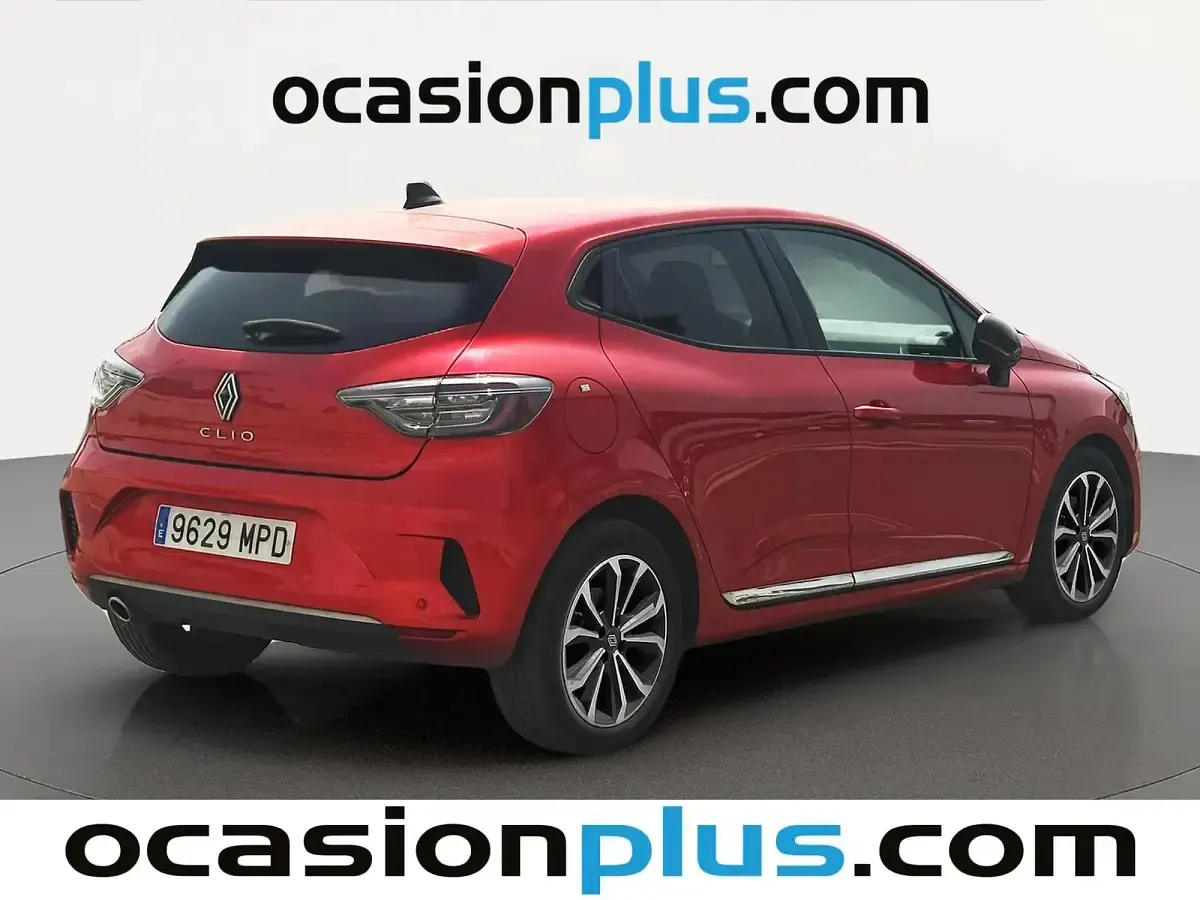 Usado Renault Clio V Techno 90 CV (66 kW) 2024 Rojo Berlina