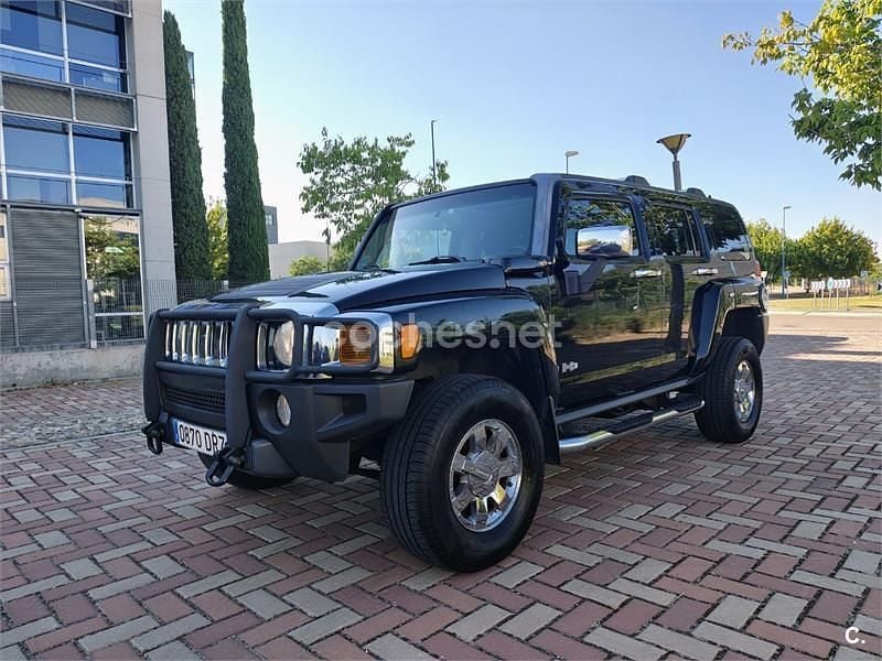 Negro Usado 2005 Hummer H3 SUV | 16.490 € - Imagen 1/4