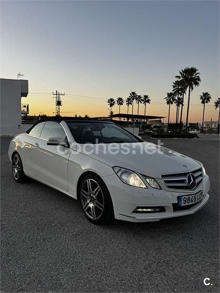 Usado Mercedes E350 Avantgarde 231 CV (169 kW) 2011 Blanco Descapotable