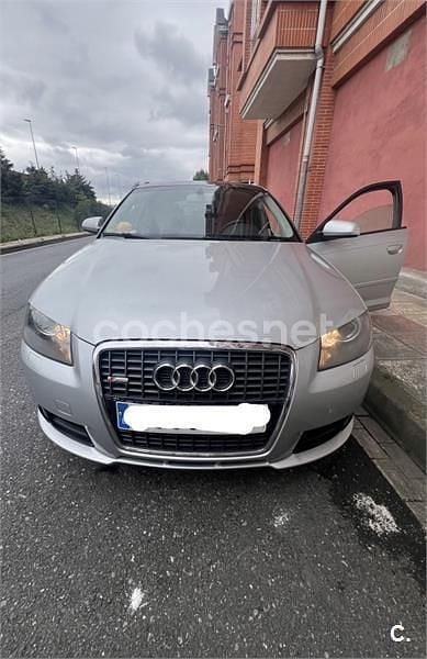 Usado Audi A3 Attraction 170 CV (125 kW) 2007 Gris / plata Berlina