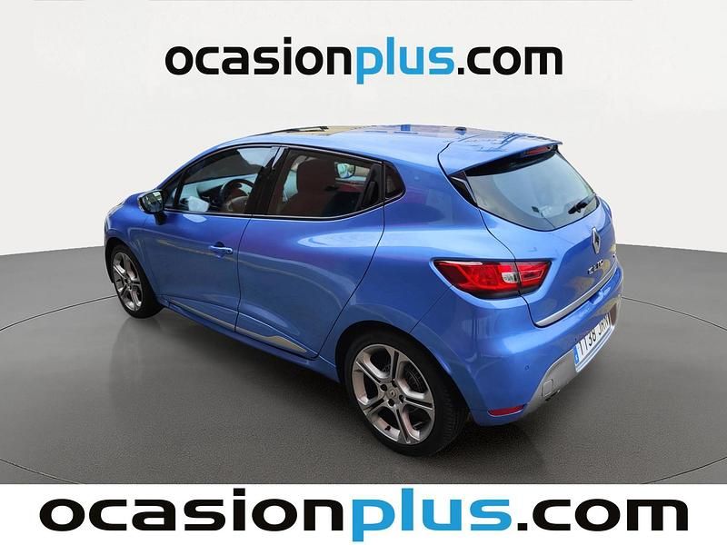 Usado Renault Clio IV GT 120 CV (88 kW) 2016 Azul Utilitario