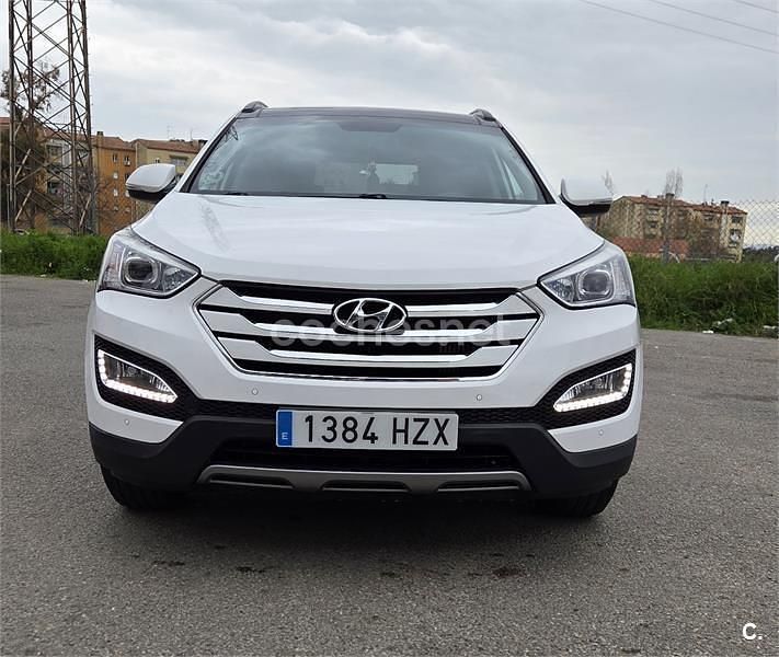 Usado Hyundai Santa Fe 150 CV (110 kW) 2014 Blanco SUV
