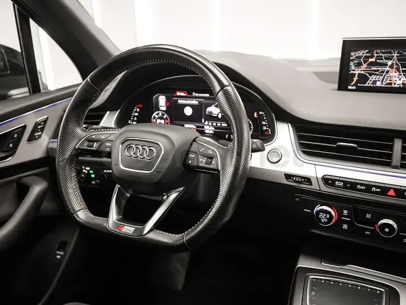 Usado Audi Q7 S-Line 272 CV (200 kW) 2016 Negro SUV