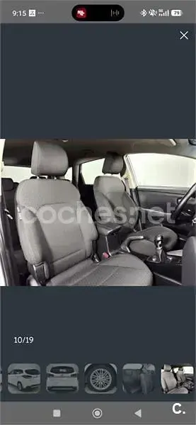 Usado Kia Carens 135 CV (99 kW) 2017 Blanco Monovolumen