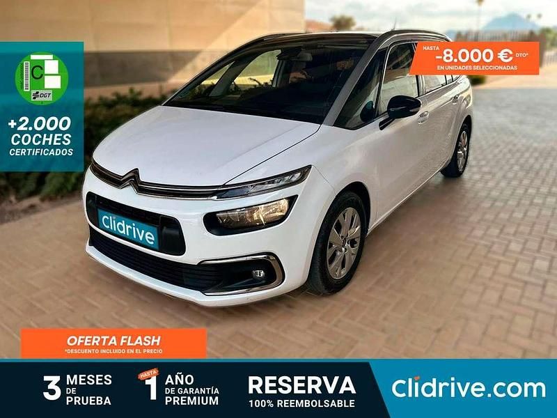 Blanco Usado 2021 Citroën C4 SpaceTourer Feel Monovolumen | 7290 € (Super precio) - Imagen 1/4