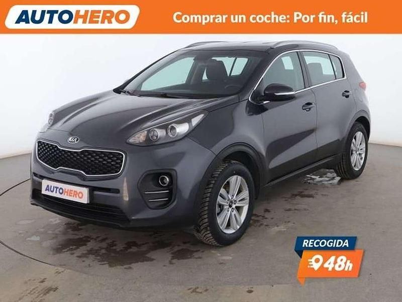 Usado Kia Sportage Plus 132 CV (97 kW) 2018 Gris SUV