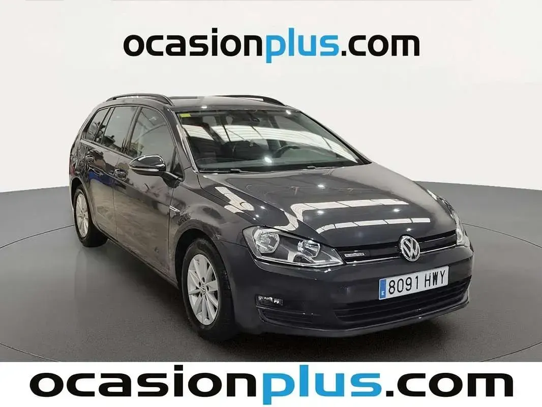 Usado VW Golf VII Business 110 CV (80 kW) 2014 Gris Familiar