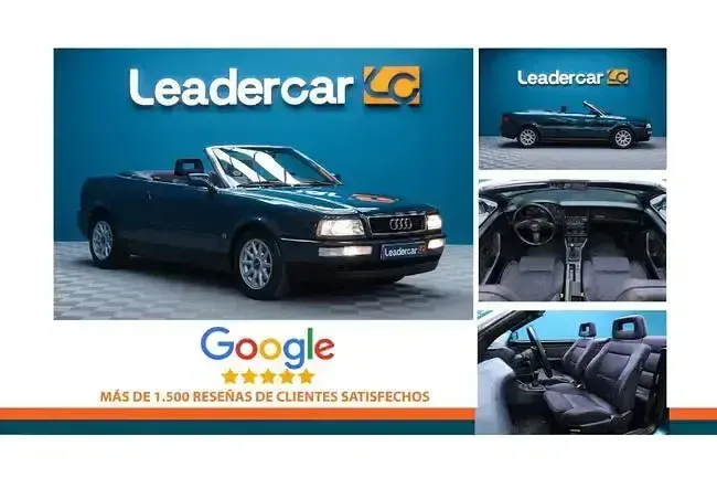 Usado Audi Cabriolet Premium 150 CV (110 kW) 1993 Verde Descapotable