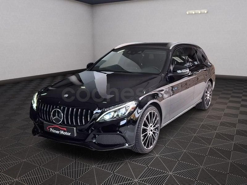 Usado Mercedes C350e 279 CV (205 kW) 2016 Negro Familiar