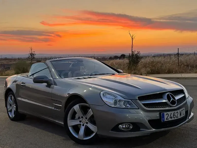 Usado Mercedes SL350 315 CV (231 kW) 2012 Gris / plata Descapotable