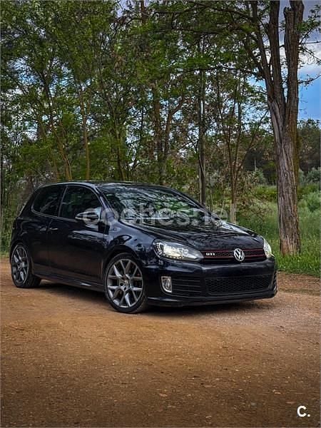 Usado VW Golf VI GTI 235 CV (172 kW) 2011 Negro Utilitario