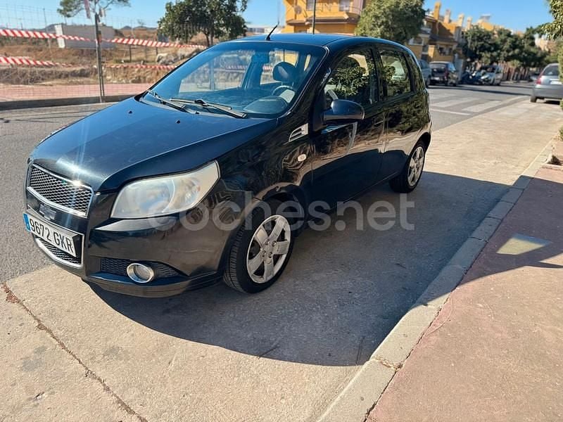 Usado Chevrolet Aveo LS 101 CV (74 kW) 2009 Negro Berlina