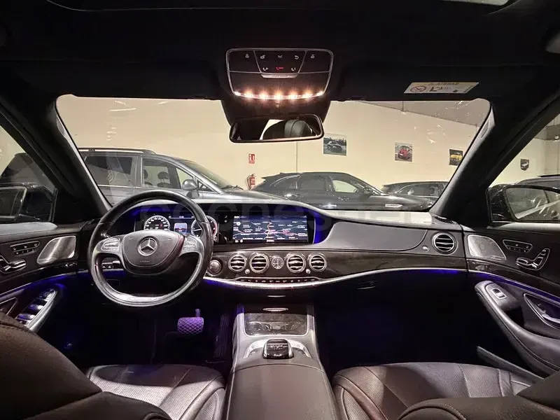 Usado Mercedes S350 258 CV (189 kW) 2015 Negro Berlina