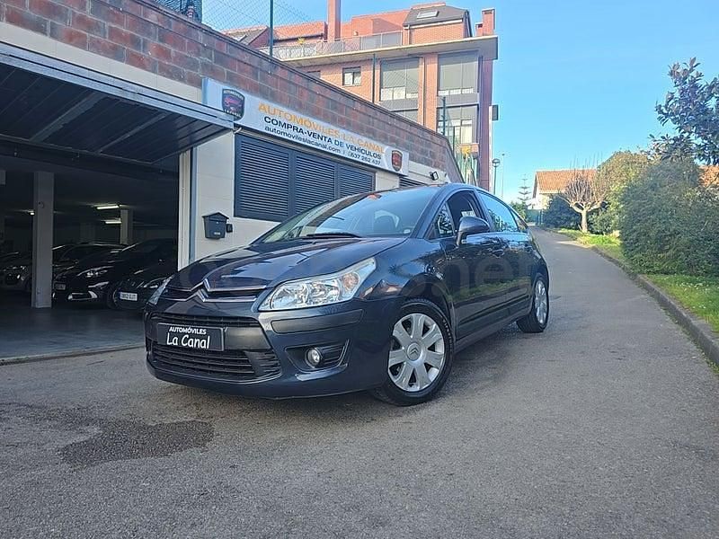 Usado Citroën C4 90 CV (66 kW) 2009 Azul Berlina