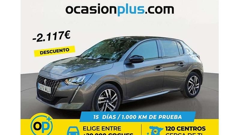 Gris Usado 2023 Peugeot 208 Allure Utilitario | 11.773 € (Precio justo) - Imagen 1/4