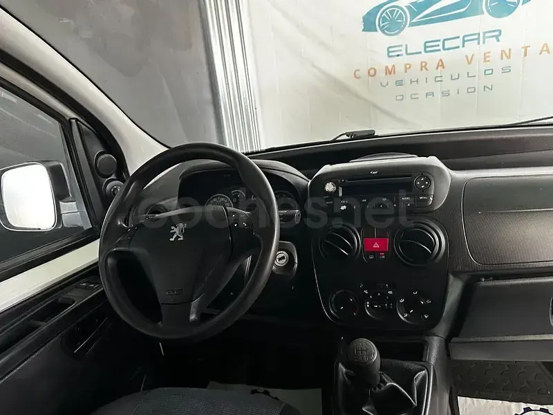 Usado Peugeot Bipper Access 75 CV (55 kW) 2014 Blanco Monovolumen