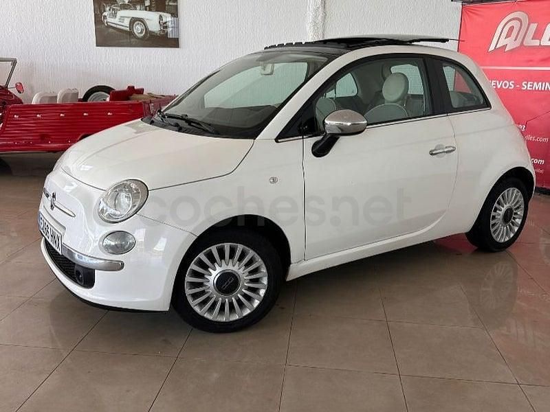 Usado Fiat 500 Lounge 69 CV (50 kW) 2013 Beige Berlina