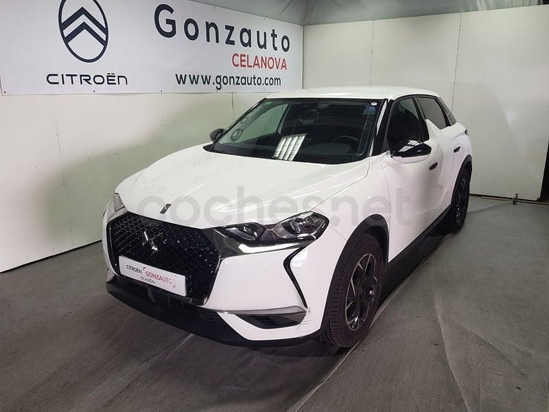 Usado DS Automobiles DS3 Crossback So Chic 100 CV (73 kW) 2019 Blanco SUV