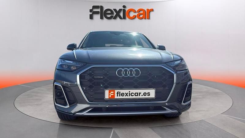 Usado Audi Q5 S-Line 204 CV (150 kW) 2021 Gris SUV