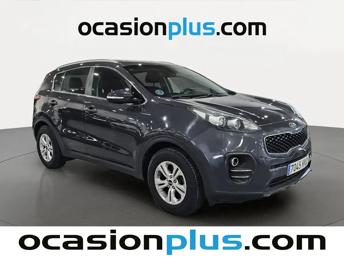 Usado Kia Sportage 115 CV (84 kW) 2018 Gris SUV