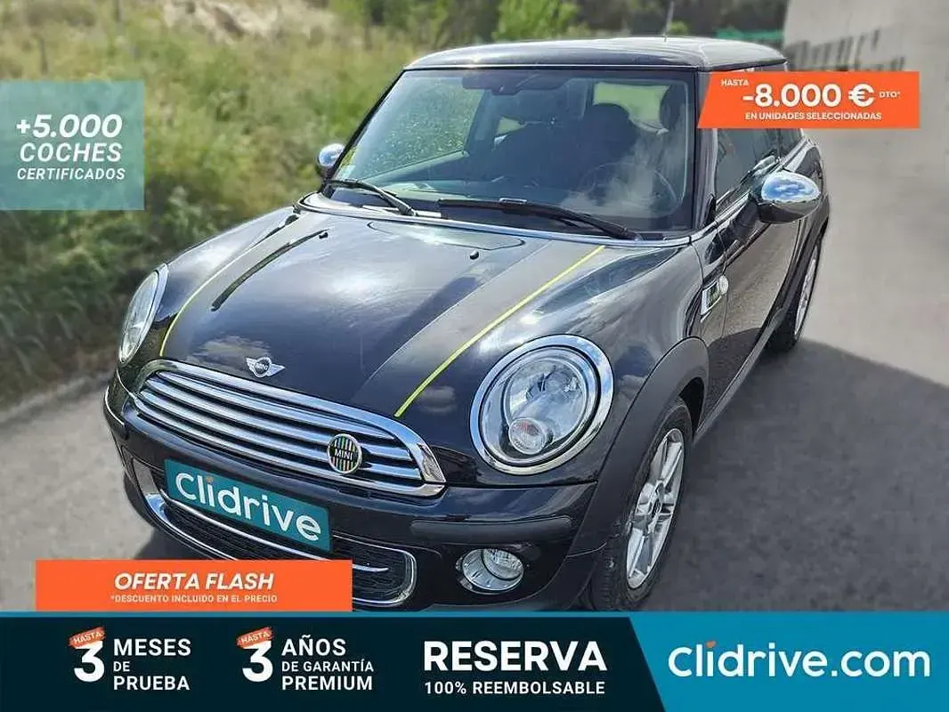 Usado Mini Cooper D 111 CV (81 kW) 2013 Negro Utilitario
