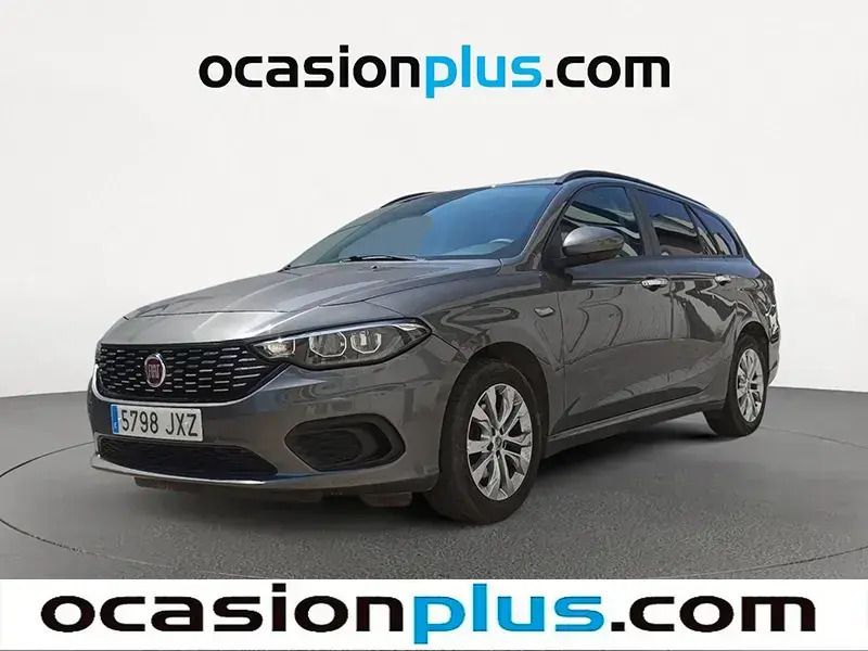 Gris Usado 2017 Fiat Tipo Easy Familiar | 9990 € (Precio justo) - Imagen 1/4