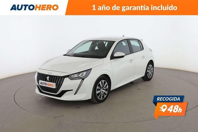 Blanco Usado 2020 Peugeot 208 Active Utilitario | 10.570 € (Buen precio) - Imagen 1/3