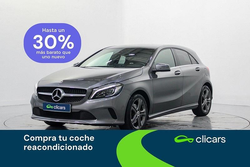 Gris Usado 2017 Mercedes A180 Berlina | 18.890 € (Buen precio) - Imagen 1/4