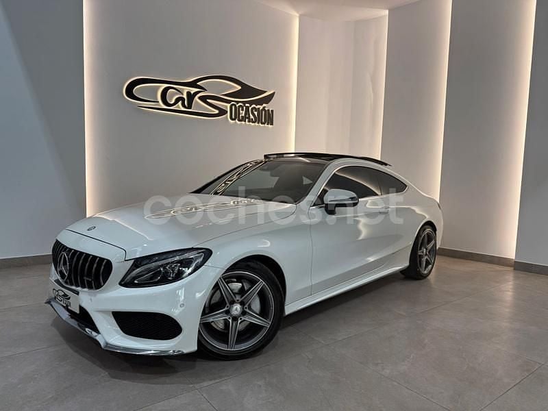 Blanco Usado 2017 Mercedes C220 Coupe | 23.500 € (Precio justo) - Imagen 1/4