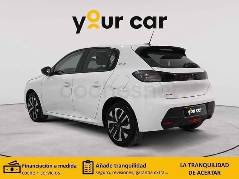Usado Peugeot 208 Style 100 CV (73 kW) 2025 Blanco Utilitario