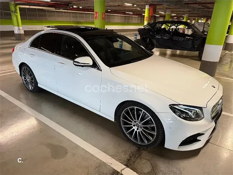 Usado Mercedes E220 194 CV (142 kW) 2017 Blanco Berlina