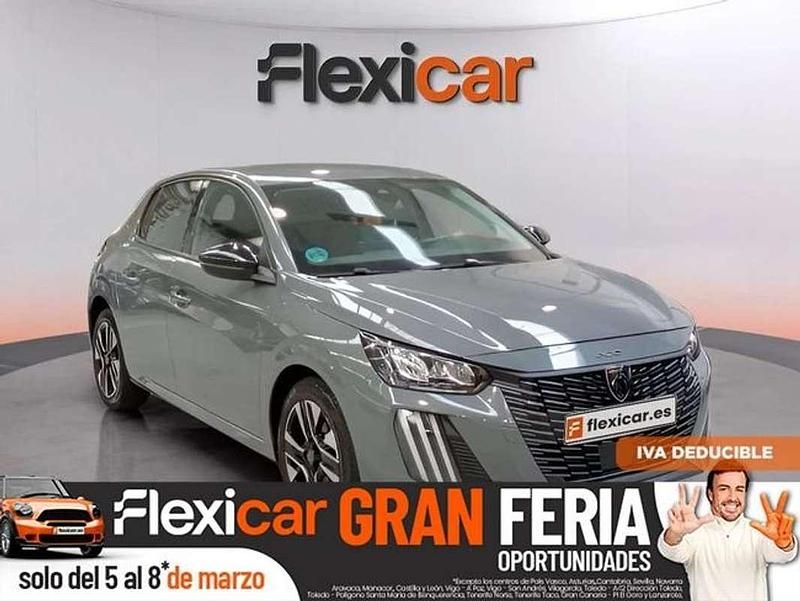 Usado Peugeot 208 Allure 101 CV (74 kW) 2025 Gris Utilitario