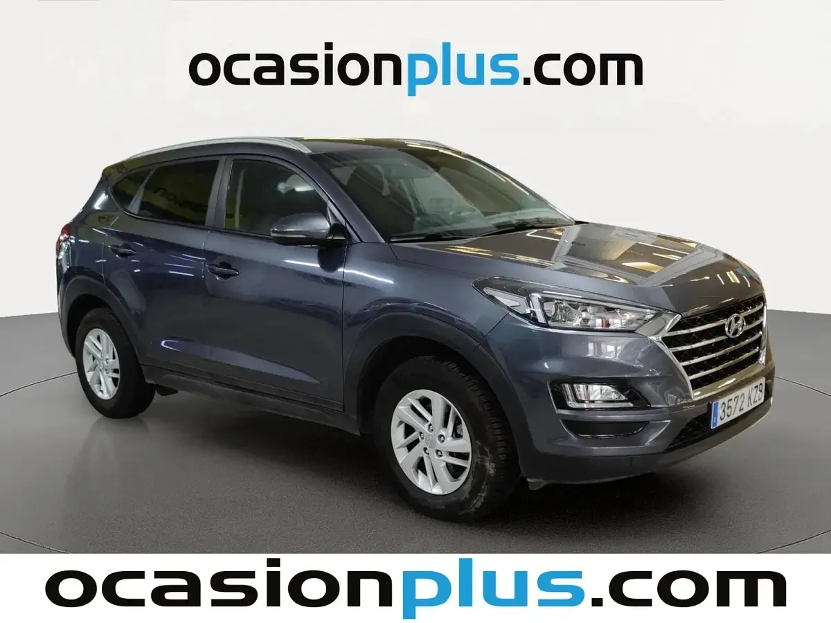 Usado Hyundai Tucson 132 CV (97 kW) 2019 Gris SUV