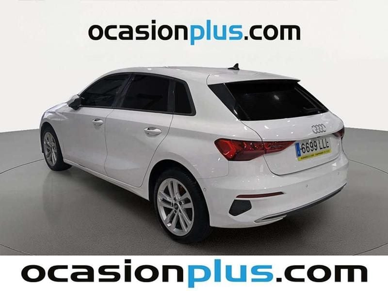 Usado Audi A3 Sportback Advanced 110 CV (80 kW) 2020 Blanco Utilitario