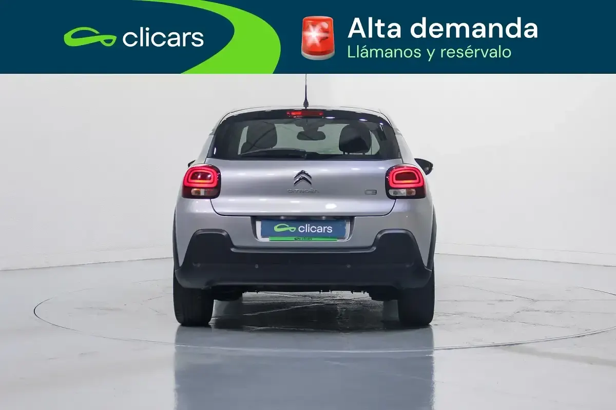 Usado Citroën C3 PureTech 110 CV (80 kW) 2021 Gris Utilitario