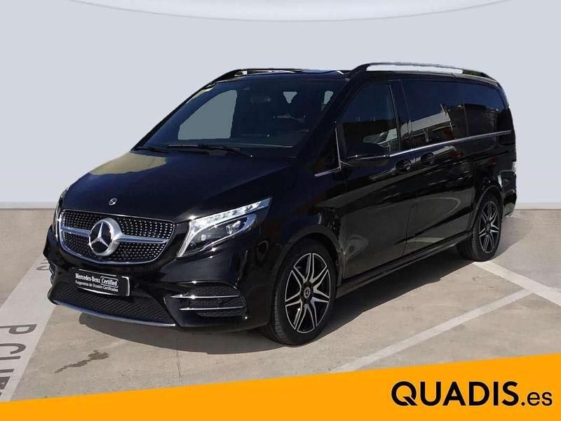 Negro Usado 2022 Mercedes V300 Avantgarde Monovolumen | 65.975 € (Precio justo) - Imagen 1/4