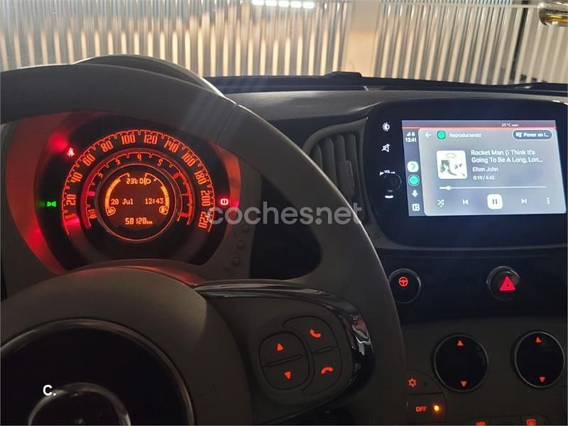Azul Usado 2020 Fiat 500 Dolcevita Berlina | 11.100 € (Precio justo) - Imagen 1/4