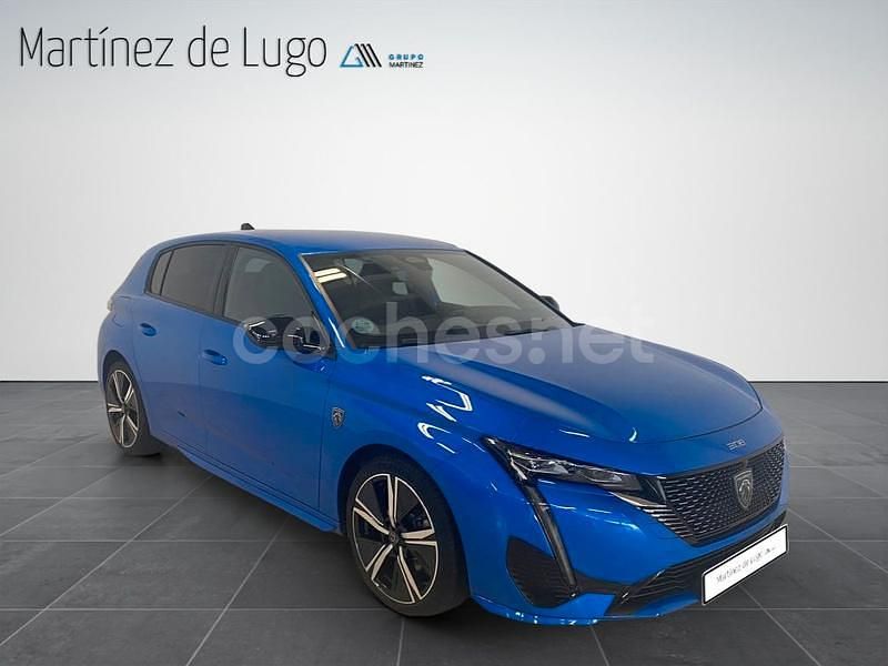 Usado Peugeot 308 GT 130 CV (95 kW) 2021 Azul Berlina