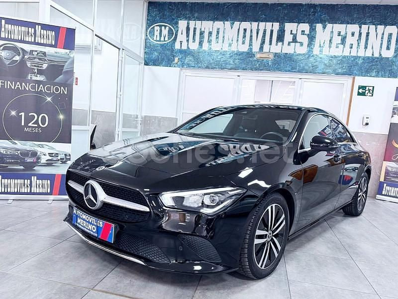 Negro Usado 2022 Mercedes CLA200 Berlina | 33.900 € (Precio justo) - Imagen 1/4