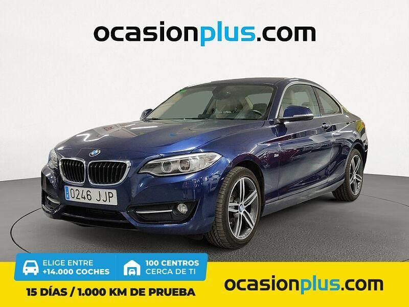 Azul Usado 2015 BMW 135 Coupé Sport Line Coupe | 18.990 € - Imagen 1/4