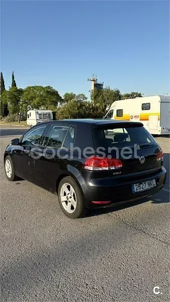 Usado VW Golf VI Advance 122 CV (89 kW) 2009 Negro Utilitario
