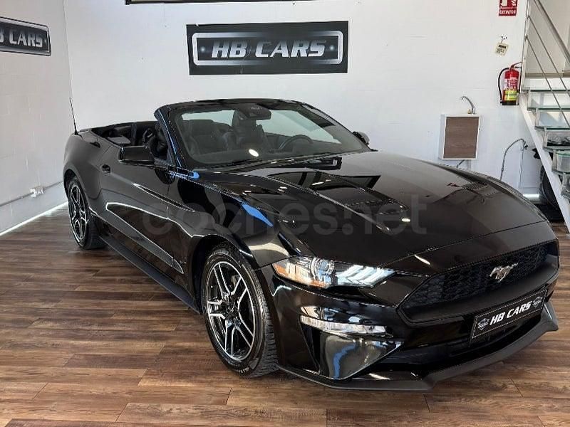 Usado Ford Mustang Convertible 291 CV (214 kW) 2021 Negro Descapotable